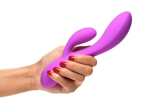 BANG! - Flexibler Rabbit Vibrator Doppelte Stimulation - Lila