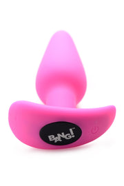 BANG! - Vibrations-Buttplug mit Fernbedienung - Rosa
