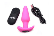 BANG! - Vibrations-Buttplug mit Fernbedienung - Rosa