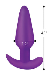 BANG! - Vibrations-Buttplug mit Fernbedienung - Lila