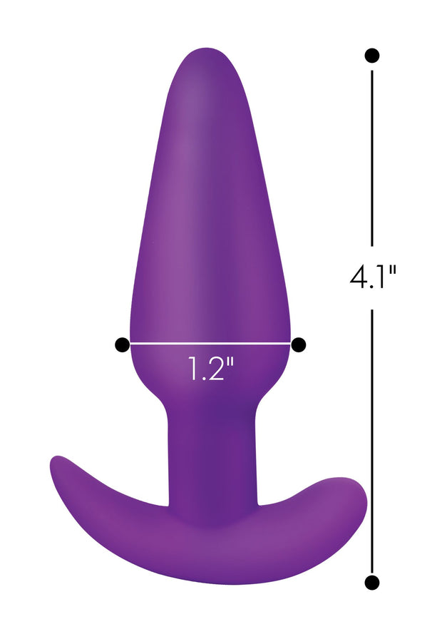 BANG! - Vibrations-Buttplug mit Fernbedienung - Lila
