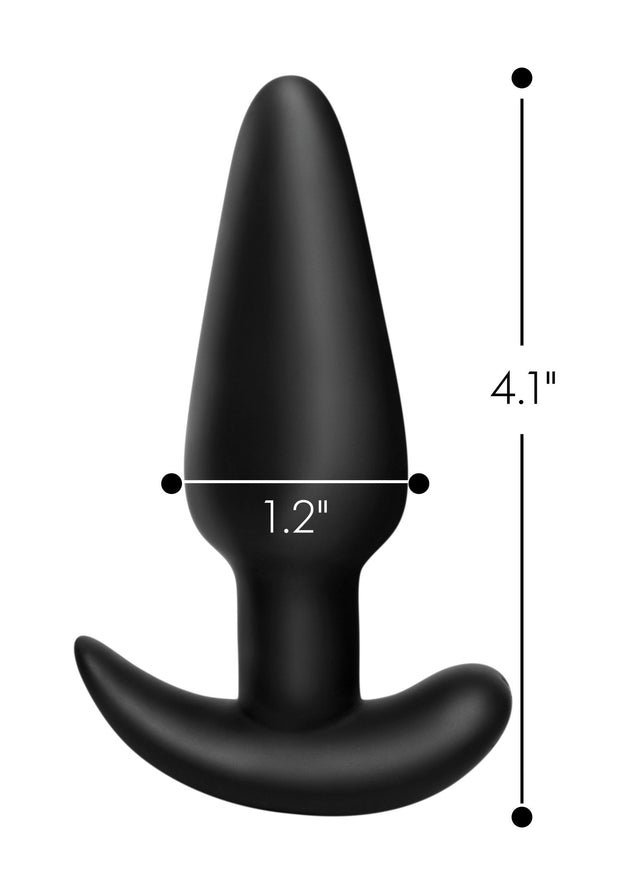 BANG! - Vibrations-Buttplug mit Fernbedienung -Schwarz