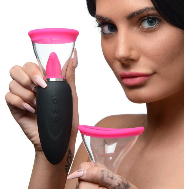 LICKGASM - Mini Stimulator Saugen, Lecken & Vibration