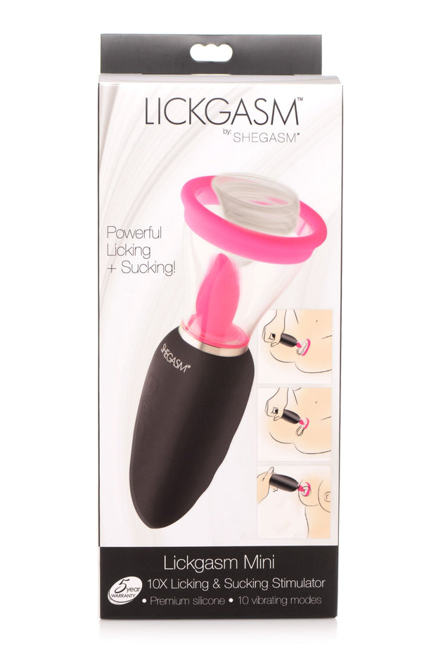 LICKGASM - Mini Stimulator Saugen, Lecken & Vibration