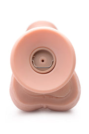 Loadz - Vibrierender Spritzdildo - 21,5 cm & Helle Farbe