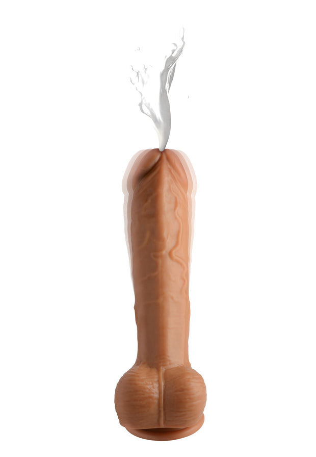 Loadz - Vibrierender Spritzdildo -21,5 cm & Mittlere Farbe