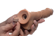 Loadz - Vibrierender Spritzdildo -21,5 cm & Mittlere Farbe