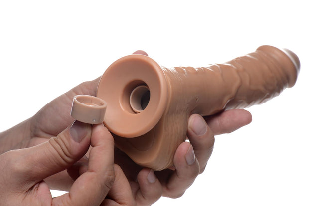 Loadz - Vibrierender Spritzdildo -21,5 cm & Mittlere Farbe
