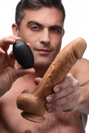 Loadz - Vibrierender Spritzdildo -21,5 cm & Mittlere Farbe