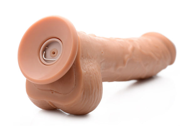 Loadz - Vibrierender Spritzdildo -21,5 cm & Mittlere Farbe