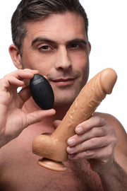 Loadz - Vibrierender Spritzdildo -21,5 cm & Mittlere Farbe