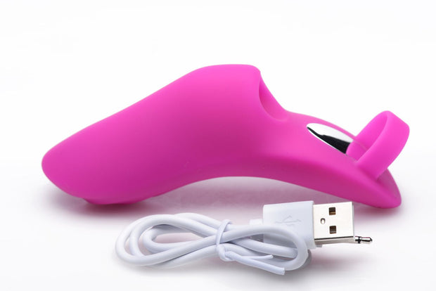 FRISKY - Finger Bang Her Pro Finger Vibrator - Rosa
