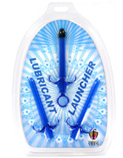 Trinity Vibes – Gleitmittel-Applikator-Set – Blau (3er-Pack)