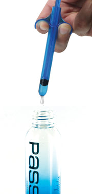 Trinity Vibes – Gleitmittel-Applikator-Set – Blau (3er-Pack)