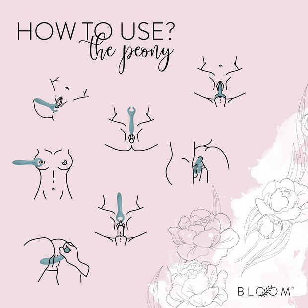 Bloom - The Peony Paar-Vibrator - Grün
