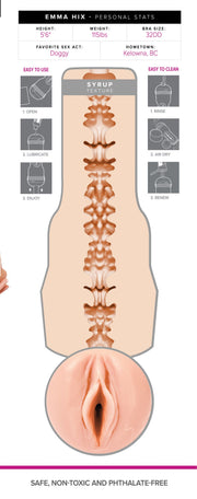 Fleshlight Girls - Emma Hix Syrup Signature