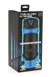THE MILKER - Intense Masturbator Saug- & Vibrationsfunktion - Schwarz/B