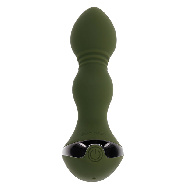 Evolved - Lieutenant Vibrations-Analplug - 12 cm