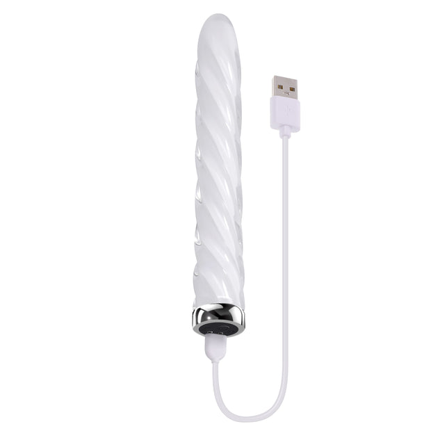 Playboy - In A Twist Glas-Vibrator