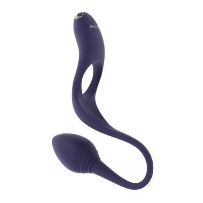 Zero Tolerance - Tip To Tail Vibrations-Cockring mit Buttplug
