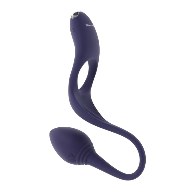 Zero Tolerance - Tip To Tail Vibrations-Cockring mit Buttplug