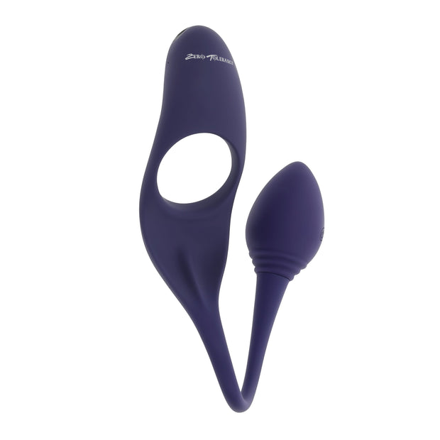 Zero Tolerance - Tip To Tail Vibrations-Cockring mit Buttplug