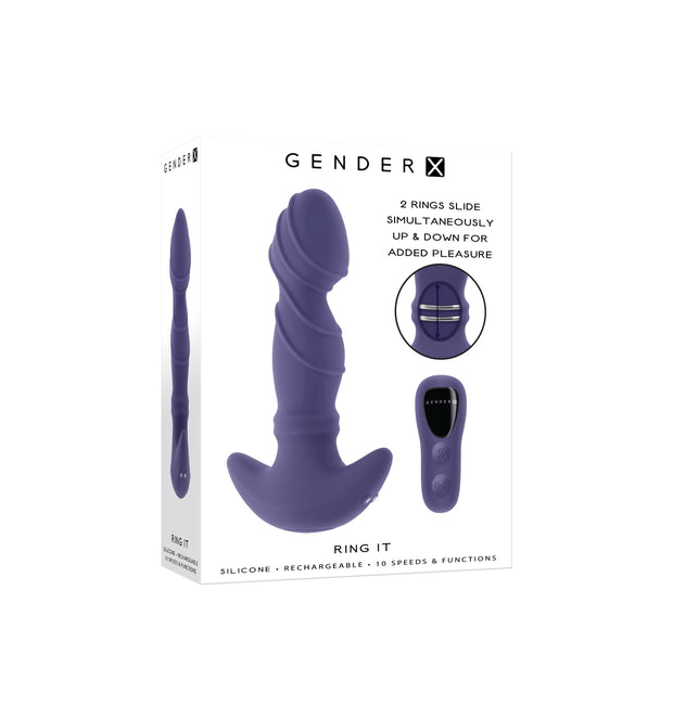Gender X - Ring It Prostata-Vibrator - 16,5 cm