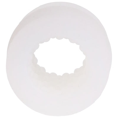 Doc Johnson - GoodHead Glow Helping Head Silicone - Weiß