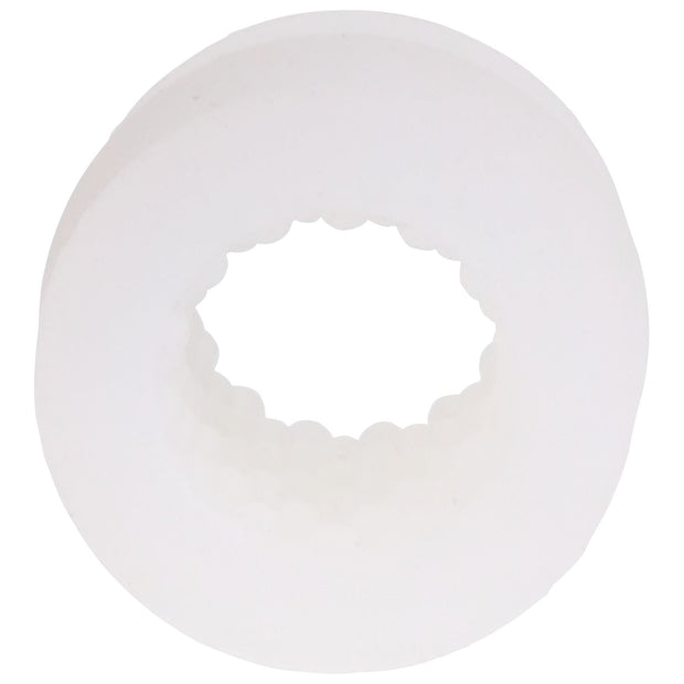 Doc Johnson - GoodHead Glow Helping Head Silicone - Weiß