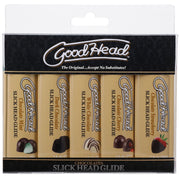 Doc Johnson - GoodHead Slick Head Glide Schokolade - 5er-Pack 30 ml