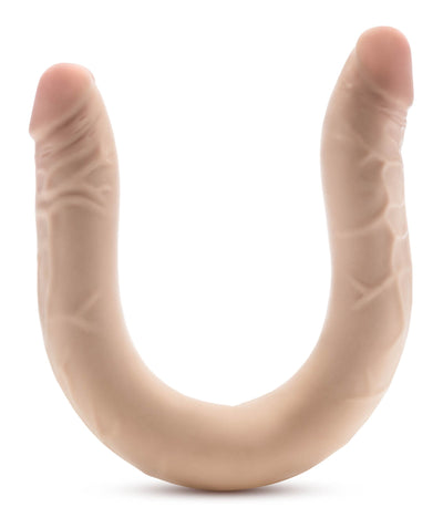 Dr Skin - Dr. Skin Plus 16,5” Biegsamer Doppel-Dildo Beige