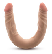 Dr. Skin – Plus 35,5 cm Flexibler Doppeldildo – Beige