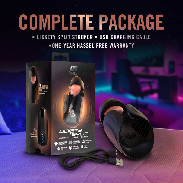 M for Men - Lickety Split Masturbator - Schwarz