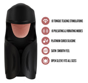 M for Men - Lickety Split Masturbator - Schwarz