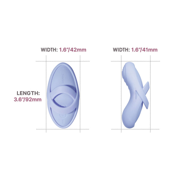 SVAKOM - Echo 2 Fingervibrator - Sky Blue