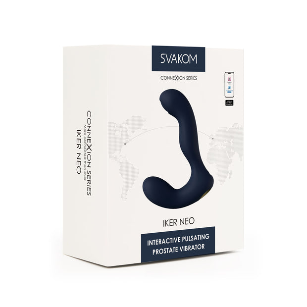 SVAKOM - Prostata Vibrator Iker Neo - Blau