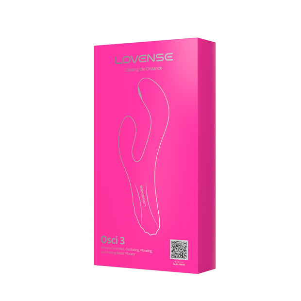 Lovense - Osci 3 Erwärmender & Vibrierender G-Punkt Vibrator - Rosa