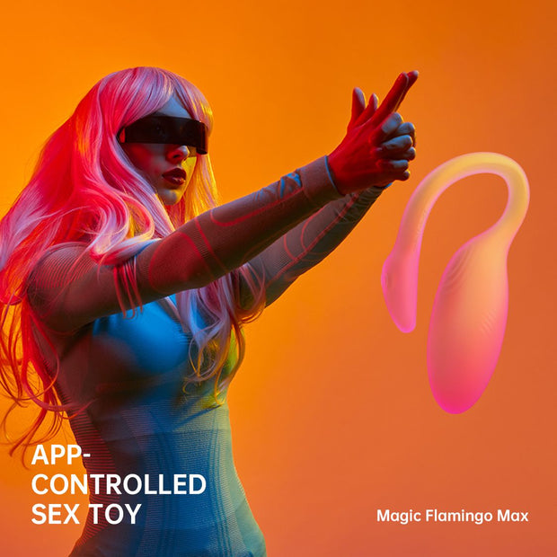 Magic Motion - Flamingo Max Vibro-Ei & Kegeltrainer in Einem - Orange