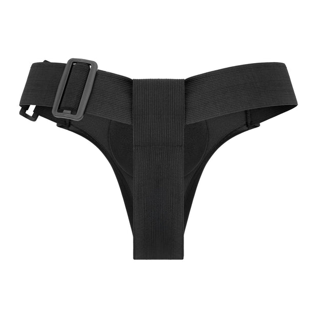 Fetish Collection – Harness Mit Saugnapf – Schwarz