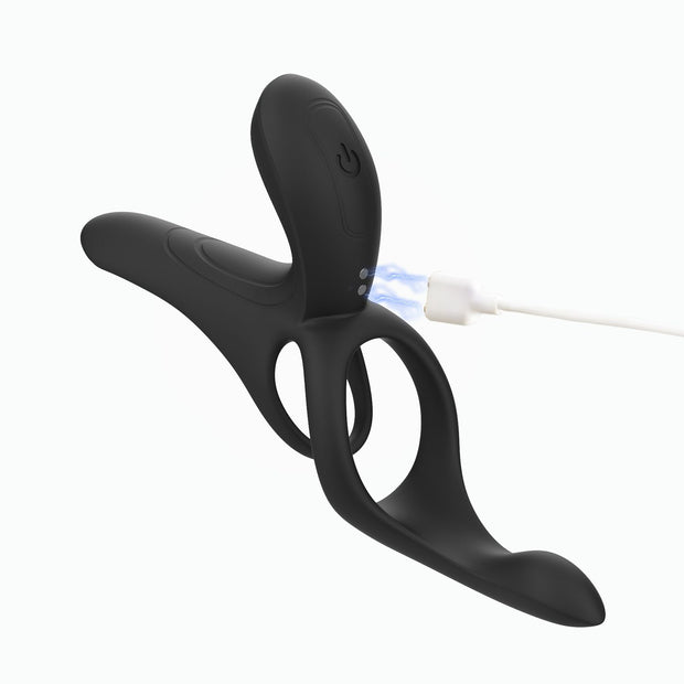 HoneyPlayBox - Pleasure Pivot App-gesteuerter Vibrator für Paare Schwarz