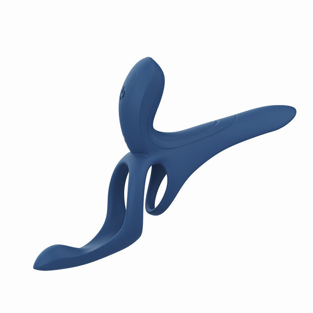 HoneyPlayBox - Pleasure Pivot App-gesteuerter Vibrator für Paare Blau
