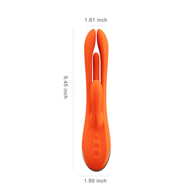 HoneyPlayBox - Terri App-gesteuerter Kinky Finger Tapping Rabbit Vibrator