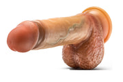 Blush - Renaissance Raphael Dildo mit Verschiebbarem Vorhaut - 24 cm