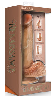 Blush - Renaissance Raphael Dildo mit Verschiebbarem Vorhaut - 24 cm