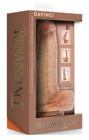 Blush - Renaissance DaVinci Dildo mit Verschiebbarem Vorhaut - 20 cm
