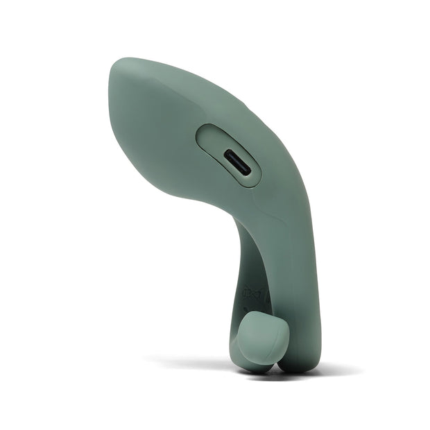 Dame – Hug Verstellbarer Cockring – Stahlgrau