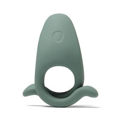 Dame – Hug Verstellbarer Cockring – Stahlgrau