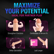 Blush - Performance Plus Thrive Penisverlängerung Silikon - 6,3 cm