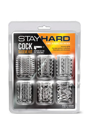 Blush - Stay Hard Penishüllen-Set Transparent