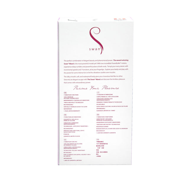 Swan Wand Vibrator - Roze